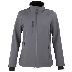 chaqueta softshell rhelmu m l oscuro