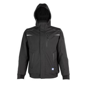 parka ralco softshell termica ml hombre negro
