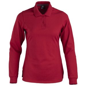 polera polo dryfresh ml mujer 60 alg 40 polyrojo