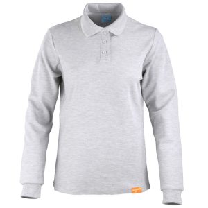 polera polo ml mujer 80 alg 20 polygris
