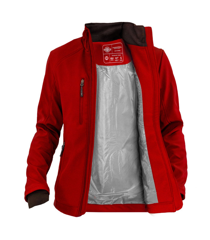 CHAQUETA SOFTSHELL RHELMU MUJER M/LARGA 100% POLY - Imagen 6