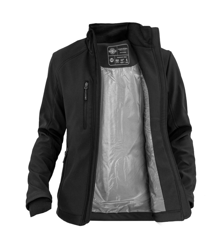 CHAQUETA SOFTSHELL RHELMU MUJER M/LARGA 100% POLY - Imagen 8