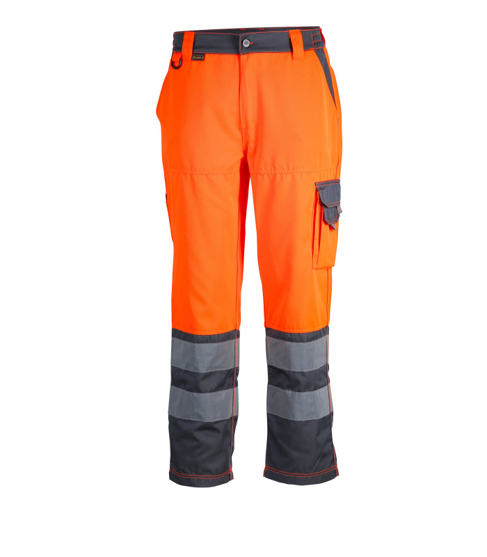 PANTALON ALTA VISIBILIDAD BI-COLOR CLASE 2 HOMBRE - Imagen 4