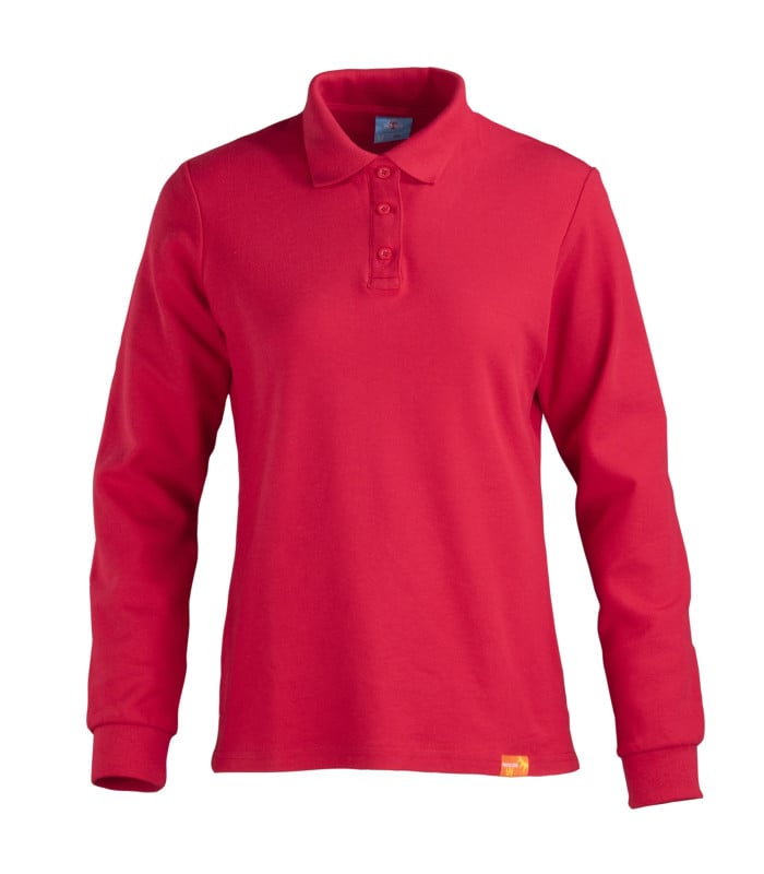 POLERA POLO M/L MUJER 80% ALG 20% POLY - Imagen 4
