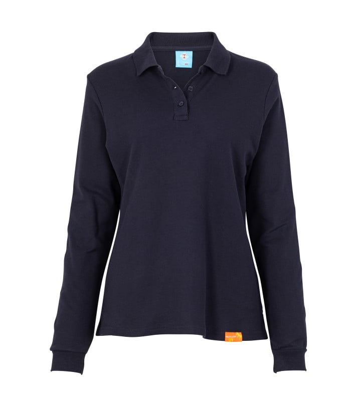 POLERA POLO M/L MUJER 80% ALG 20% POLY - Imagen 5