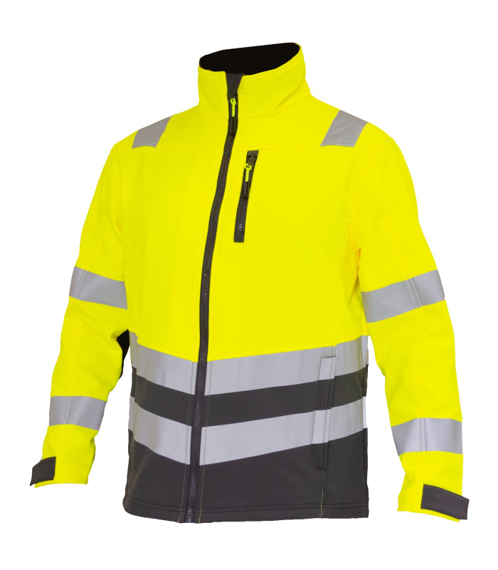CHAQUETA SOFTSHELL ALTA VISIBILIDAD M/L HOMBRE - Imagen 3