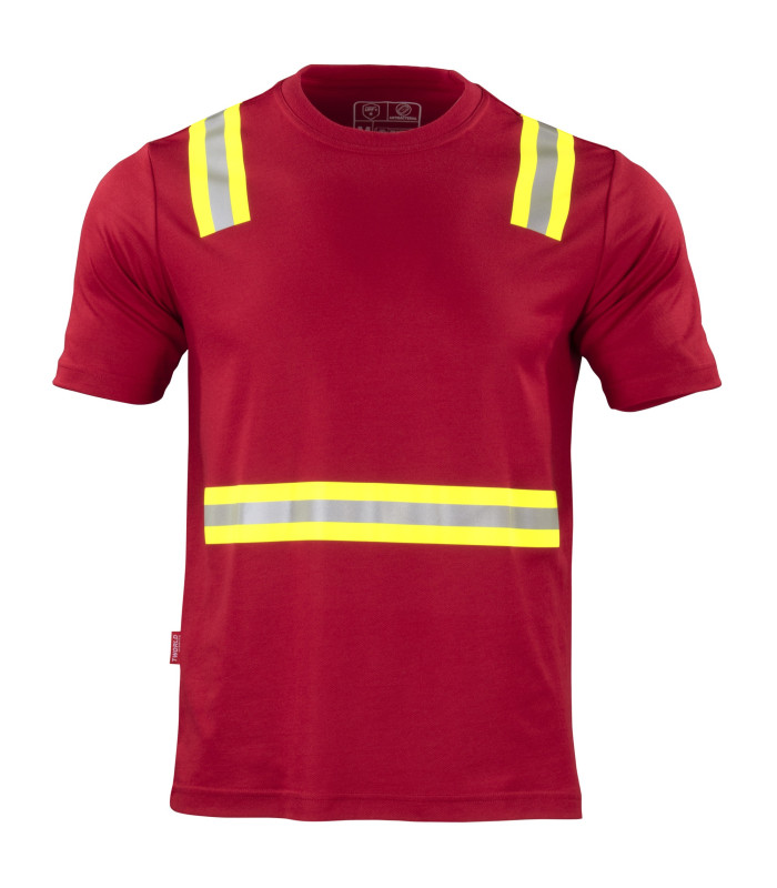 POLERA HIBRIDA DUAL HI VIS HOMBRE M/CORTA - Imagen 3
