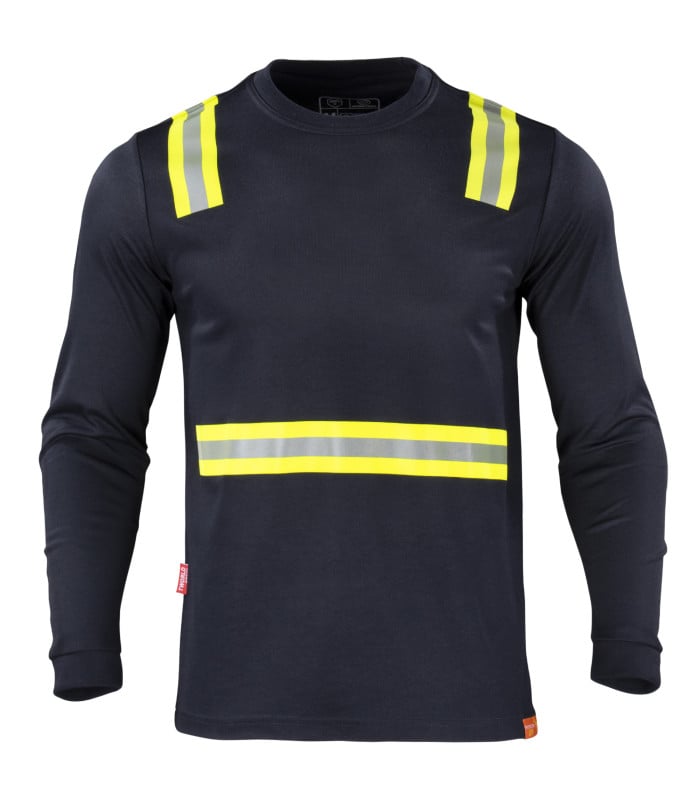 POLERA HIBRIDA DUAL HI VIS HOMBRE M/LARGA - Imagen 2